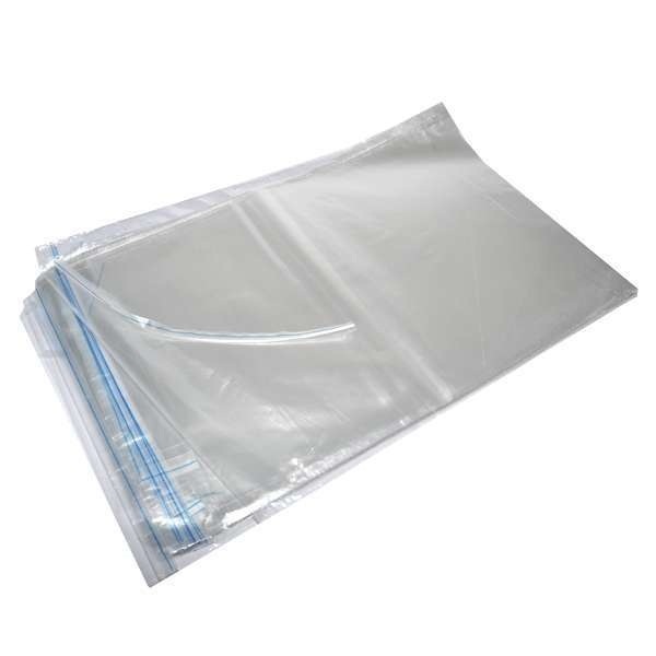 sacos plásticos com fecho adesivo