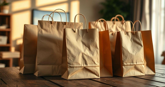 Sacolas de Papel Personalizadas Atacado para Impulsionar Seu Negócio