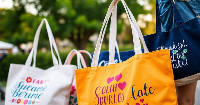 Sacolas Personalizadas: Praticidade e Estilo