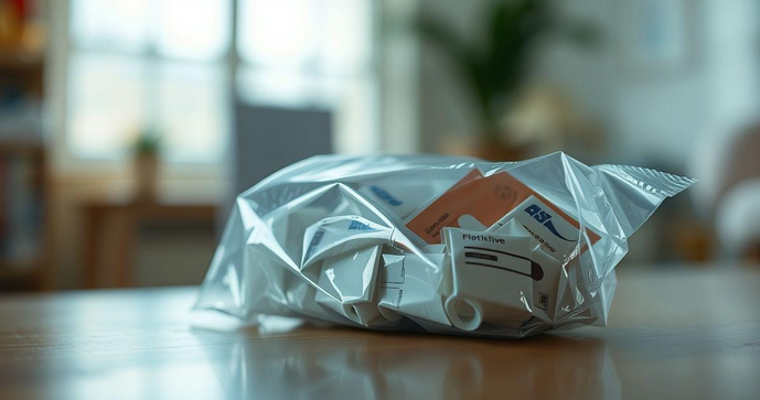 Saquinho transparente com adesivo: a solução prática para organização e apresentação de produtos