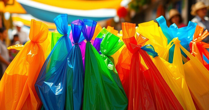 Comprar Sacolas Plásticas com Economia