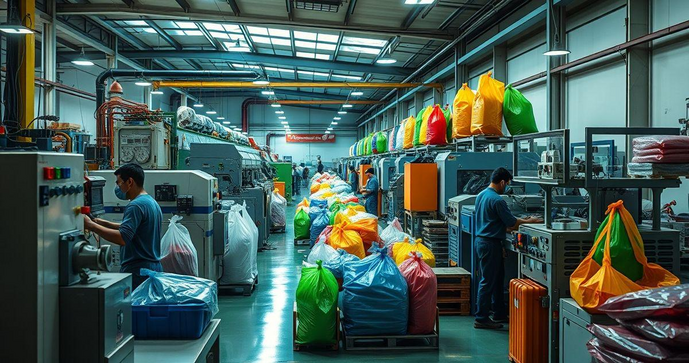 Fábrica de Sacolas de Plástico: Economia e Sustentabilidade