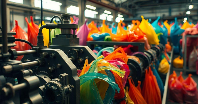 Fabricação de Sacolas Plásticas: Processos e Sustentabilidade na Indústria
