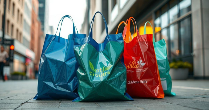 Sacola personalizada de plástico é a escolha ideal para promover sua marca com estilo e sustentabilidade