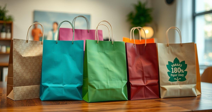 Sacolas de Papel Personalizadas Atacado para Impulsionar Seu Negócio e Encantar Clientes