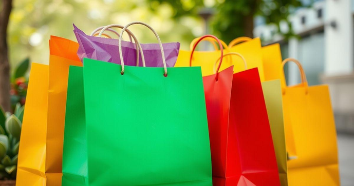 Sacolas de papel personalizadas para promover sua marca de forma sustentável