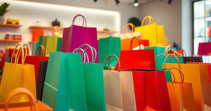 Sacolas de papel personalizadas: qualidade e estilo
