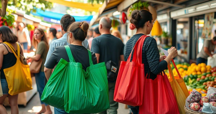 Sacolas plásticas alternativas: como escolher e utilizar de maneira sustentável
