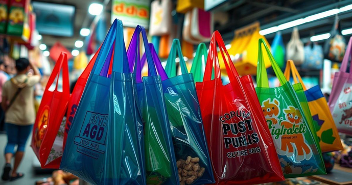 Como Escolher Sacolas de Plástico Personalizadas Para Seu Negócio