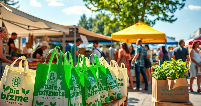 Sacola de plástico: alternativas sustentáveis e suas vantagens